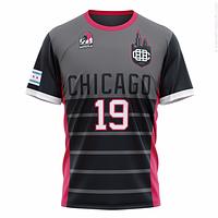 Custom sports sublimation t shirt for sports club with customize design and sublimation printing