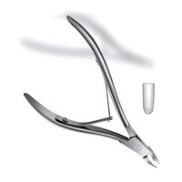 Top Quality Cuticle Nail Nipper Podiatrists Heavy Duty Toenail Cutter Sharp Straight Curved Moon 