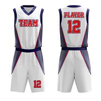 Latest Premium Quality Sports Wear Basketball Uniform quick dry custom team name basketball uniform