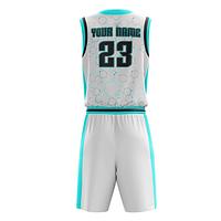 Cheap Custom Quick Dry Blank Basketball Uniforms Reversible Basketball Jersey And Shorts