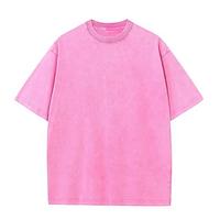 Top Trending Full Printed Patches Design Acid Wash t shirt
