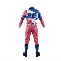 Breathable Full Sublimation Custom Quick Dry Blank Baseball Uniforms