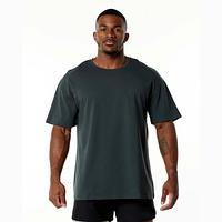 breathable Plain Tops Fitness Mens T Shirt Short Sleeve