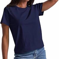 Womens Essentials T-Shirt, Cotton Crewneck Tee, Classic Fit T-Shirt For Women