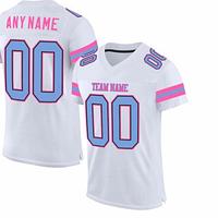 High Quality Customised Moisture Wicking Polyester Football Jersey Uniform 