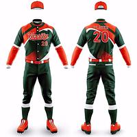 Free Design Wholesale Custom Embroidery Baseball Uniform 