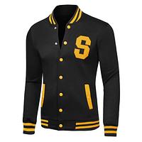 Wholesale Custom Logo Men's Varsity Jacket Bomber Jacket 