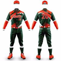 Customized Logo Light Weight Baseball Uniform