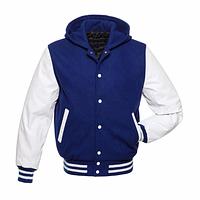  Fashion Unisex Turn-down Collar Satin Varsity Jackets