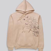 Top Quality Men's Custom Logo blank drop shoulder Hoodies French terry hoodie for men