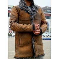 original leather long coat, fur long coat, long coat for ladies and men's, Toscana shearling coat