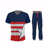 Good Quality Quick Dry Baseball Uniform With Custom Logo 