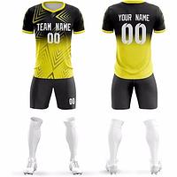 Professional Manufacturer Solid Color Men's Soccer Uniform
