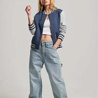 Wholesale Factory Design Wholesale price Long Sleeves Varsity Jacket 