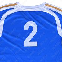 100% polyester soccer jersey with lightweight design and digital print for peak performance.