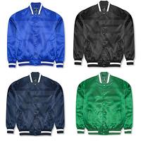 Customized Premier Quality Satin Varsity Baseball Bomber Style Vintage Jacket All Size & Colors 