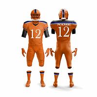  Custom American Football Uniform For Adults High Quality Custom Sublimation Football Jersey