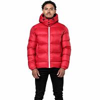 Hooded Fancy Full Print Puffer Coat Luxury Designer Puffer Jacket for Men