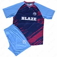 Soccer kits made from lightweight 100% polyester with digital printing for high-performance play.
