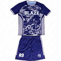 Custom 100% polyester soccer kits with lightweight design and digital printing for peak performance.