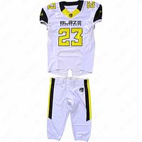  Lightweight 100% polyester soccer uniforms with digital printing, designed for optimal performance.