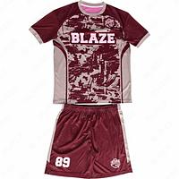  Soccer kits crafted from lightweight 100% polyester with digital printing for Quality performance.
