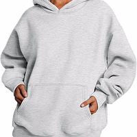 Womens Oversized Hoodies Fleece Sweatshirts Long Sleeve Sweaters Pullover Fall Outfits Winter Cloth