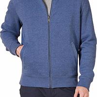 Men's Full-Zip Fleece Mock Neck Sweatshirt