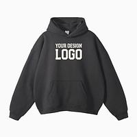  Custom  Cotton Fleece  Thick French Terry Pullover Sweatshirts Unisex Heavyweight 