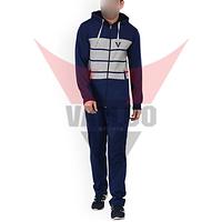 Blue Gray Color High Quality Made In Pakistan Best Supplier OEM Service Men Tracksuits
