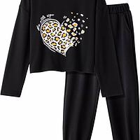 Girls Tie Dye Outfits Sweatsuits Set Cute Pullover Hoodies Sweatshirts Jogger Sweatpants Outfit