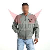 Wholesale Rate Breathable Unique Design Full Zipper Men Outer Wear Bomber Jacket