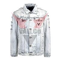 2024 In Reasonable Price Customized Made Unique Design Men Outer Wear Denim Jacket