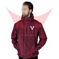 Premium Quality Mahroon Color With Hood Highland Product Men Outer Wear Windbreaker Jackets
