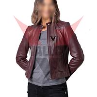 In Different Color High Quality Best Supplier OEM Service Customized Logo Women Leather Jackets 