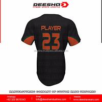 Baseball 2 Button Miami Jersey