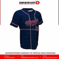 Baseball 2 Button Thunder Jersey