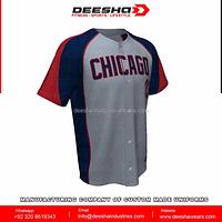 Baseball Full Button Chicago Jerseys