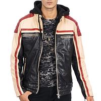 Damian Biker Leather Jacket for Men