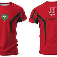 Men T-Shirts Morocco - Fully Sublimation Half Sleeve
