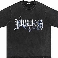 Tees Shirt Unisex Cotton Oversized T-Shirt Vintage Streetwear Casual Aesthetic acid wash tshirt