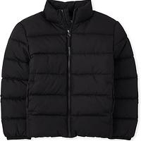 Boys’ Medium-Weight Puffer Jacket – Windproof & Waterproof Outerwear