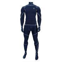 fitness compression custom designed compression uniform  men  sets running uniform gym workout suit 