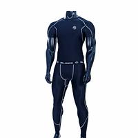 custom designed compression  sets running uniform gym workout suit  uniform  men fitness compression