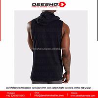 Men Gym Sleeveless Hoodies MGH1
