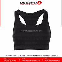 Cheer Sports Bra Black