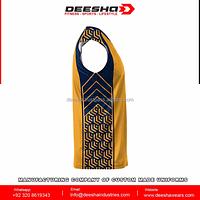 Volleyball Sleeveless Jerseys Yellow
