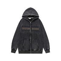 Wholesale Custom Logo Blank Oversized Unisex Cotton Cropped Men Hoodies