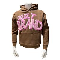 New Streetwear Style Long Sleeve Plus Size Men Puff Print Hoodie Factory Made Slim Fit Men