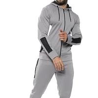  Gym Fitness Tech Fleece Training Tracksuits Men Two Piece Set Tracksuit Jogging Suit For Men